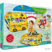 Музыкальный коврик Знаток Автобус-Зоопарк и Человек-Оркестр SLW9821