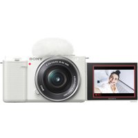 Беззеркальный фотоаппарат Sony ZV-E10L Kit 16-50mm (белый)