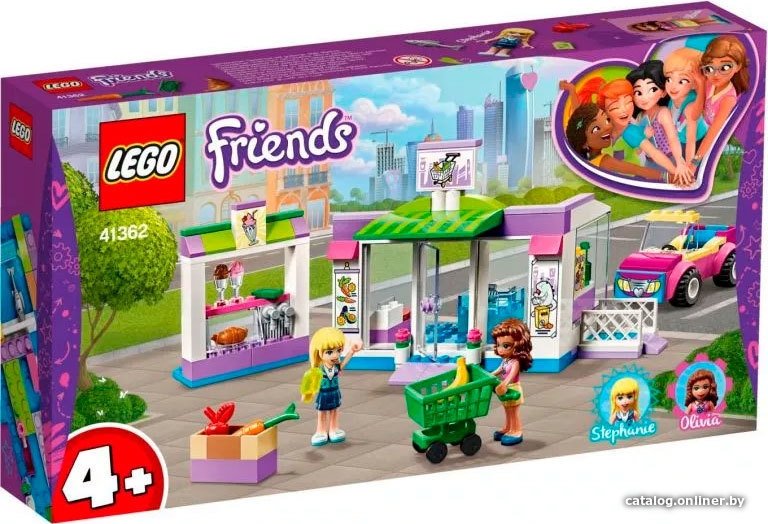 Конструктор LEGO Friends 41362 Супермаркет Хартлейк Сити