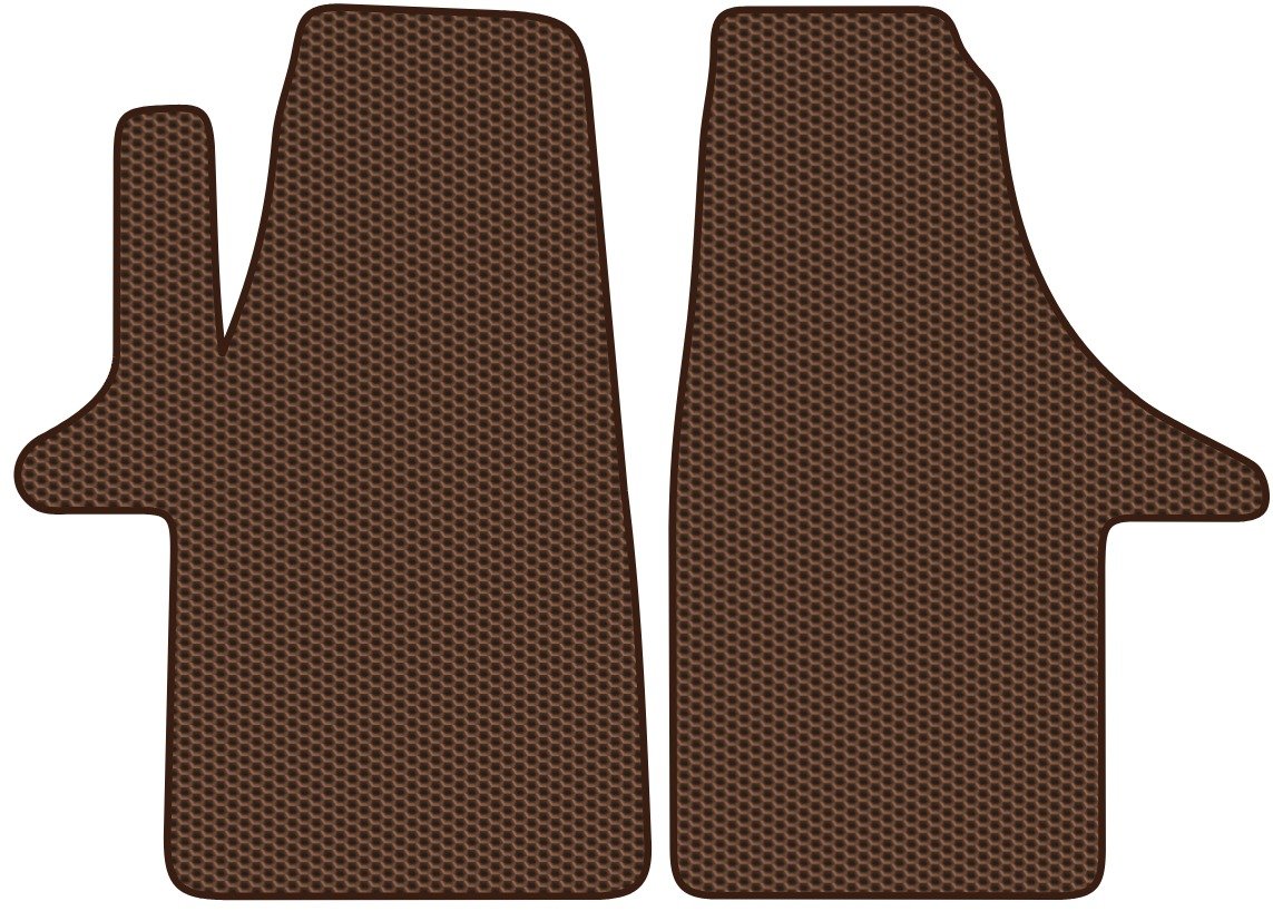 

Комплект ковриков для авто Alicosta Volkswagen Caravella V (минивэн / T5 / 2 места, T5 / 3 места) 2002 - 2015 (коричневый, сота)