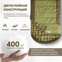 Спальный мешок RSP Outdoors Chill 400 BIG L (225x100 см, молния слева)