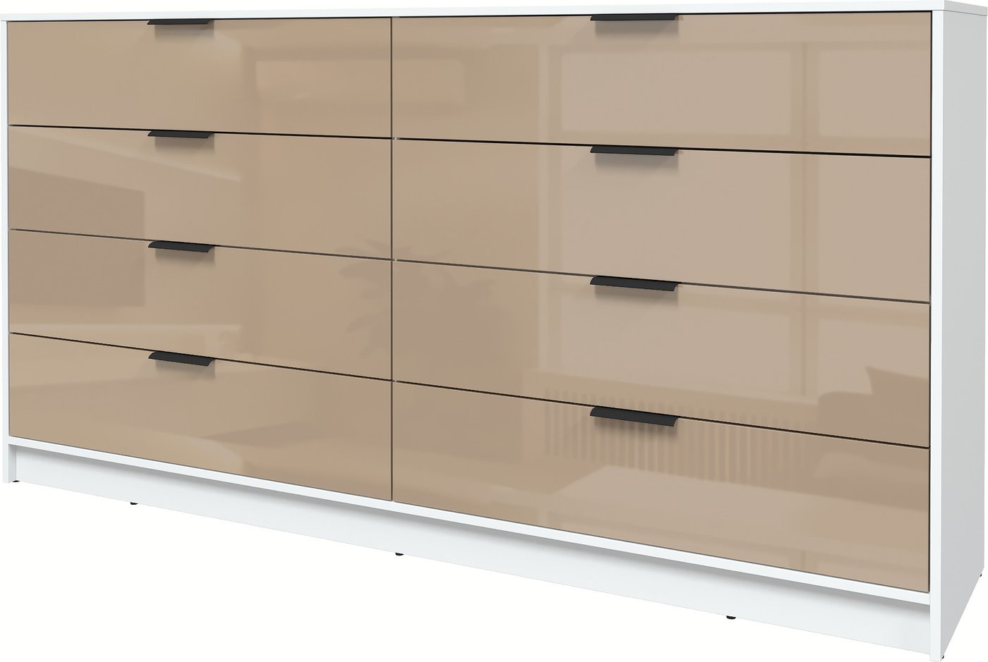 

Комод Интерлиния Концепт КТ-К197 Глосс (белый платинум/капучино глянец)