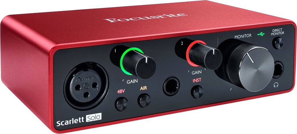 

Focusrite Scarlett Solo (3-е поколение)