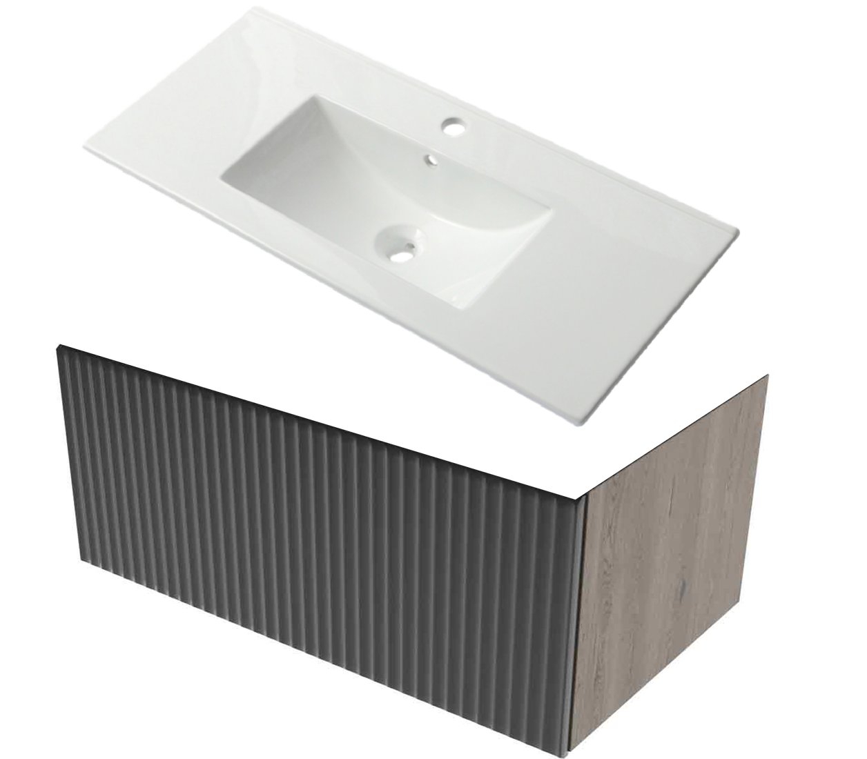 

ЗОВ Тумба под умывальник Кито K100TS0MFLPM-OL100