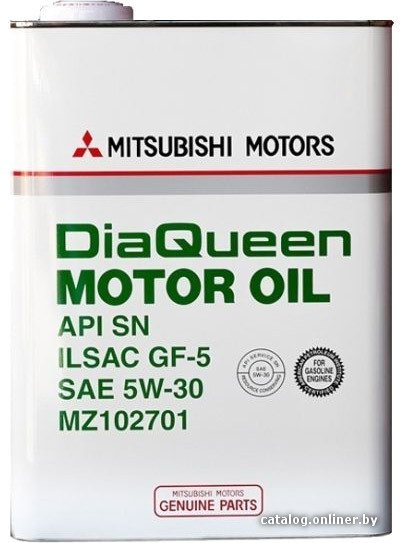 Моторное масло Mitsubishi DiaQueen SN 5W-30 (MZ102701) 4л