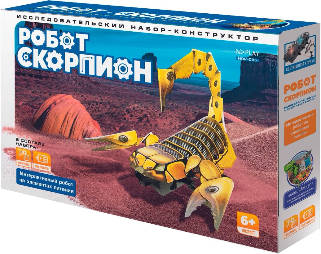 

Конструктор ND Play Робот-Скорпион 288667 NDP-085