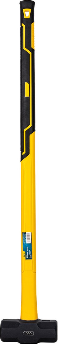 Кувалда Deli YS EDL6911 (3кг, фибергласовая рукоятка, восьмигранный боек)