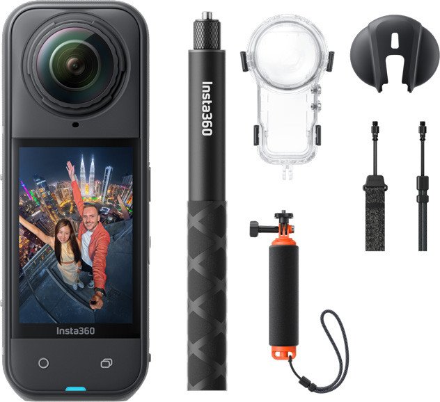 Экшен-камера Insta360 X5 Invisible Diving Pack (черный)