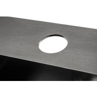 Кухонная мойка Saniteco 5050 PVD (с сифоном, дозатором и коландером)