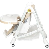 Высокий стульчик ForKiddy Podium Toys 0+ (кремовый, дуга зоопарк)