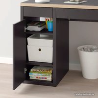 Стол Ikea Микке 404.898.52 (антрацит/красный)