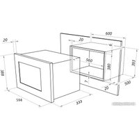 Микроволновая печь Akpo MEA 82008 MEP02 BL