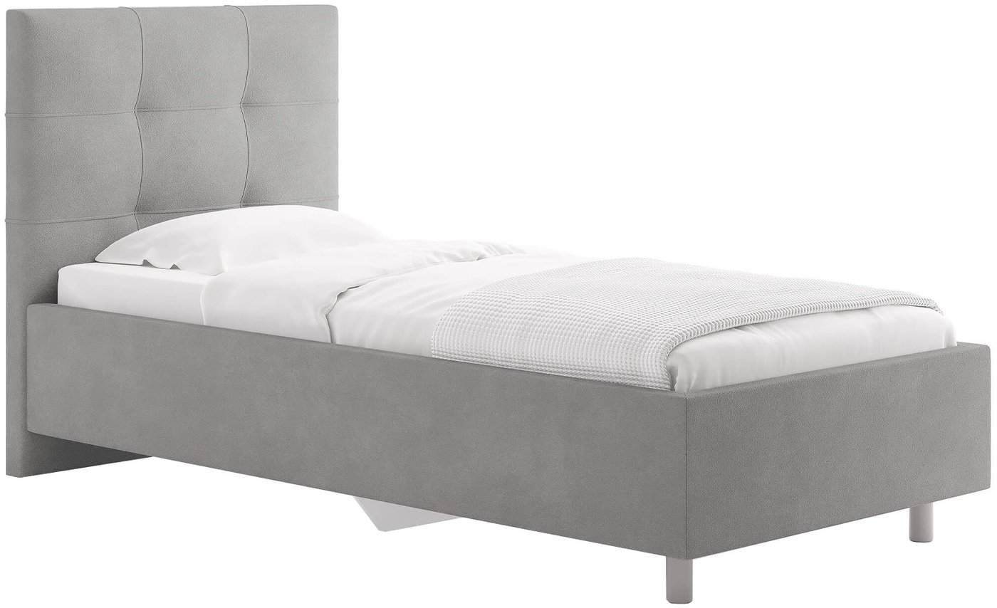 Кровать Сонум Caprice 90x200 (замша серый)