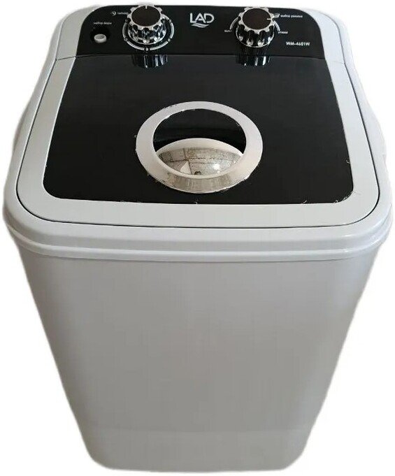 Активаторная стиральная машина LAD WM-4601W Cool Grey 1C