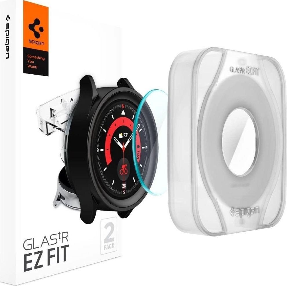 

Защитное стекло Spigen Glas.TR EZ Fit для Galaxy Watch 5 Pro (45 mm) AGL05346