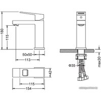 Смеситель Timo Briana 7161/00F (хром)