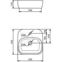  Акватон Тумба с умывальником Мишель 80 1A2568K0MIDR0