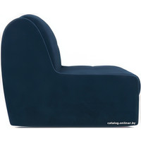 Кресло-кровать Мебель-АРС Барон №2 (велюр, темно-синий Luna 034) в Барановичах