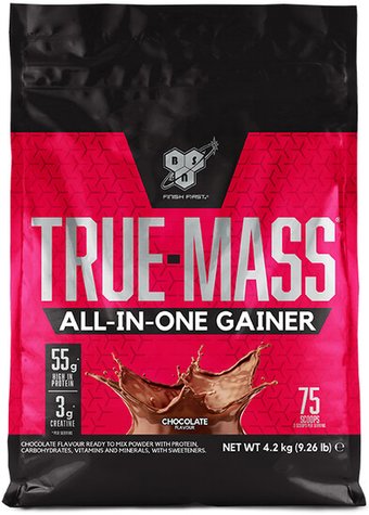 Гейнер BSN True Mass All-in-One (шоколад, 4200г)