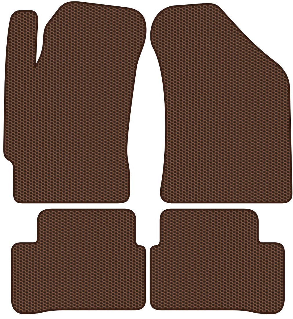 

Комплект ковриков для авто Alicosta Hyundai Coupe II (купе / GK) 2006 - 2009 (коричневый, сота)