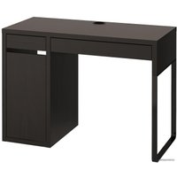 Стол Ikea Микке (черный/коричневый) [203.739.18]