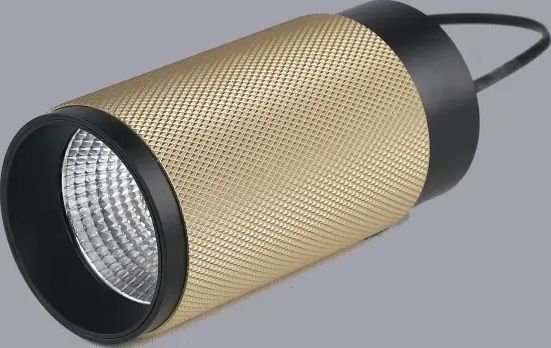 Спот iLedex Delta 1954-10W-3000K-36 BK+BR