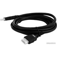 Кабель Ergolux ELX-VC01P-HDMI HDMI - HDMI (2 м, черный)