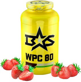

Протеин сывороточный (концентрат) Binasport WPC 80 (1300г, клубника)