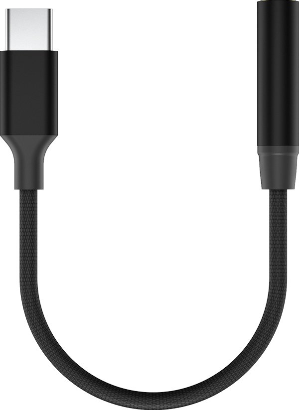 

Адаптер Olmio 039799 USB Type C - 3.5 мм (0.12 м, черный)