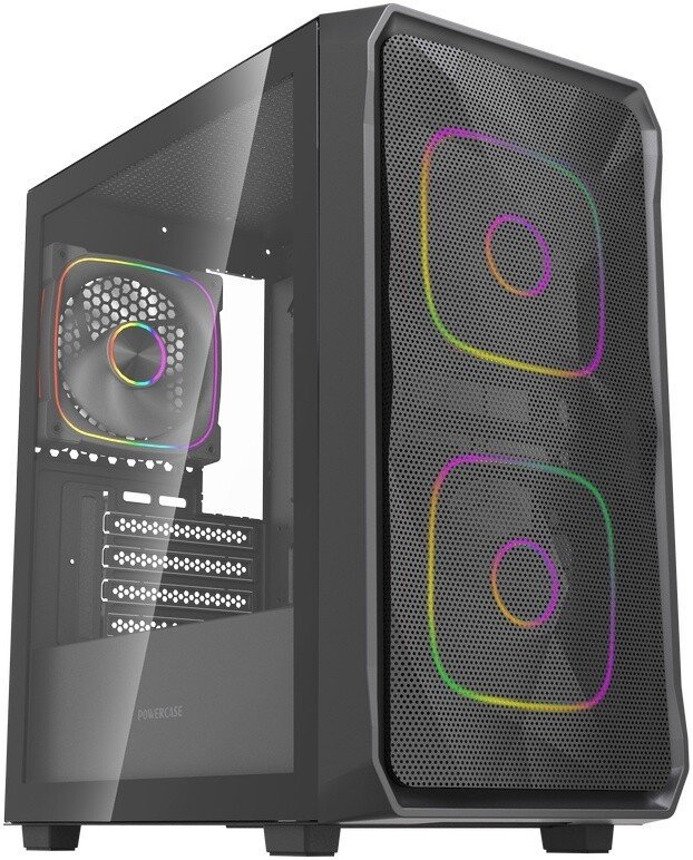 Корпус Powercase Mistral SM06 ARGB CMMSM06B-A3