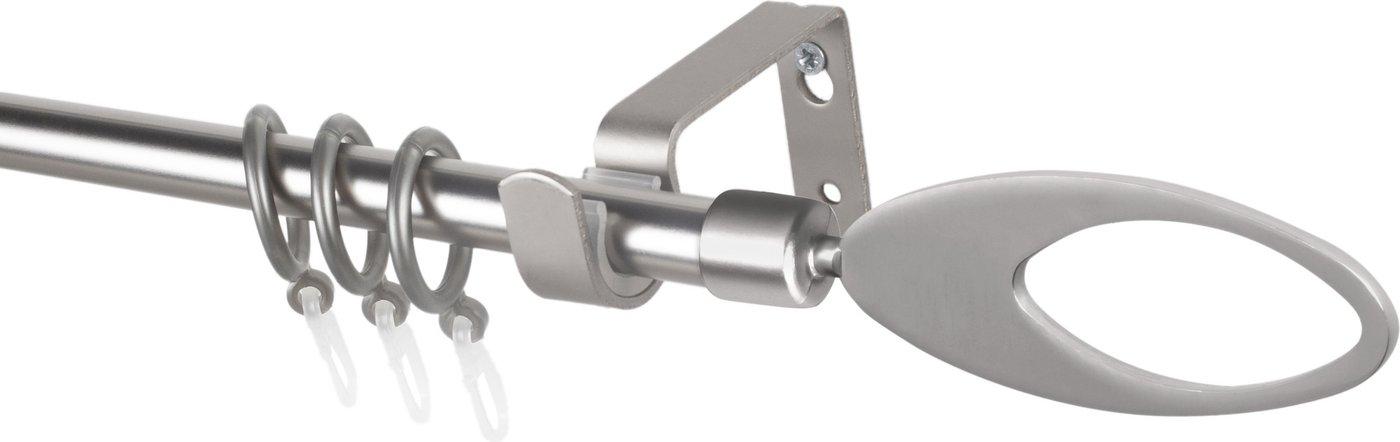 

Карниз для штор Sundays Home Лайт Эллипс 16мм однорядный (сатин, 3.2м)