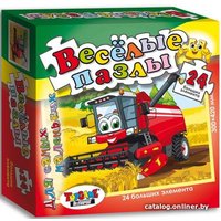 Пазл Topgame Веселые пазлы. Комбайн 01234
