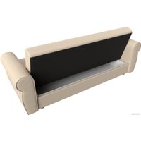 Диван Лига диванов Лига-019 118380 (экокожа, бежевый/подушки бежевый)