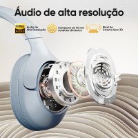 Наушники QCY H3 (голубой)