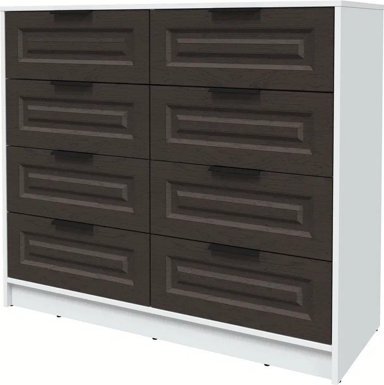 

Комод Интерлиния Концепт КТ-К117 Деко (белый платинум/дуб английский)