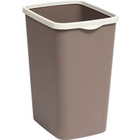 Мусорное ведро Violet Tandem 842222 (20л, шоколад)