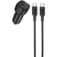 Автомобильное зарядное Borofone BZ34A USB Type-C (черный) в Бресте