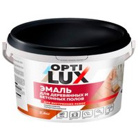 Эмаль Оптилюкс Для пола акриловая 2.4 кг (капучино)