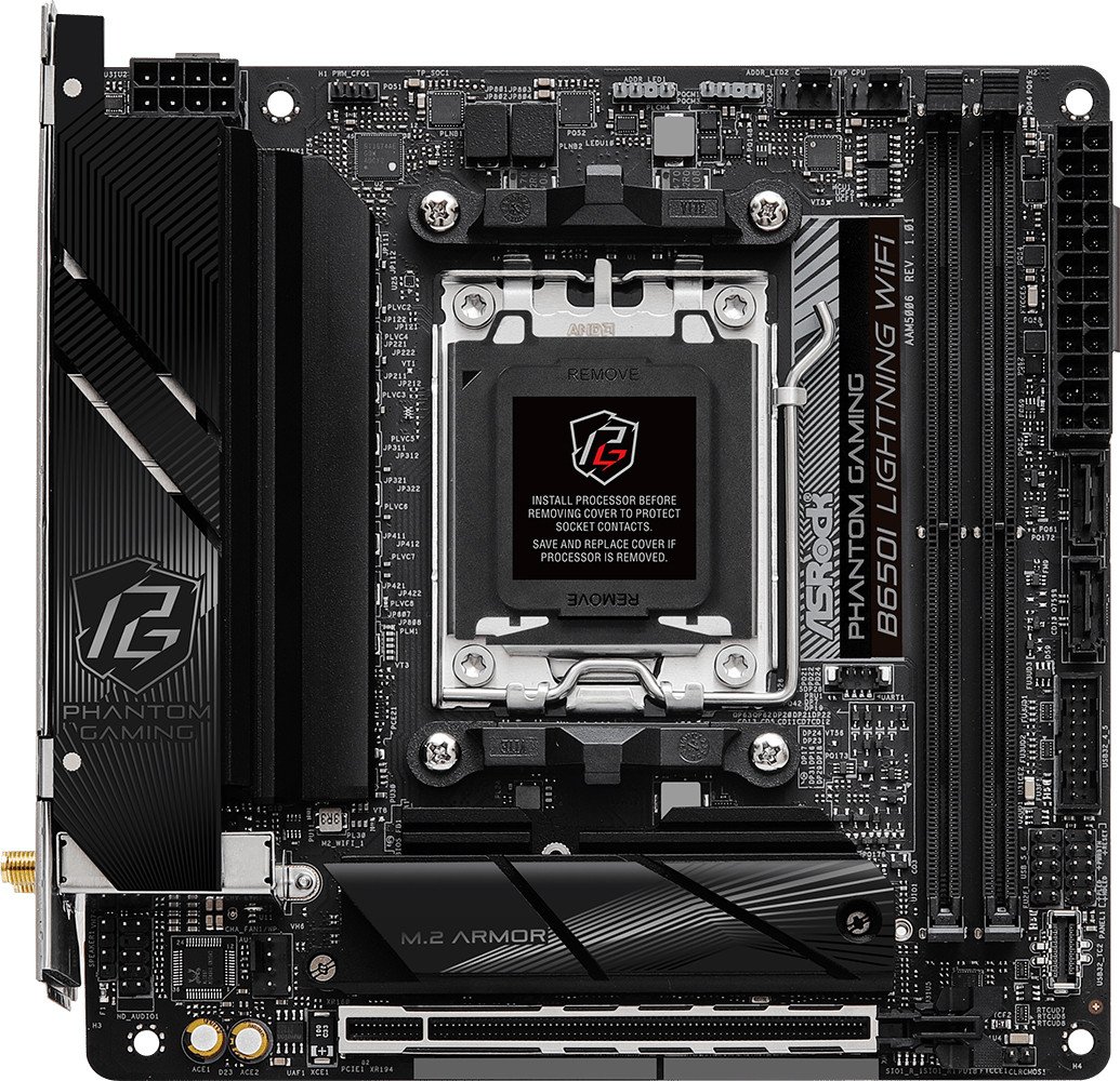 

Материнская плата ASRock B650I Lightning WiFi