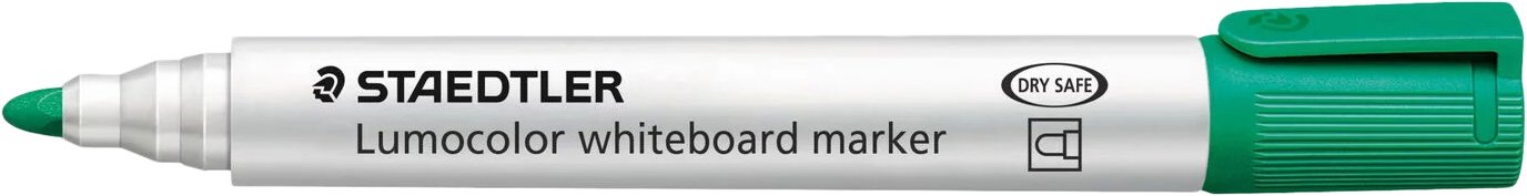 

Маркер Staedtler Lumocolor whiteboard marker 351-5 (1 шт, зеленый)