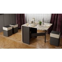 Стол-книга Трия Тип 2 (венге цаво/дуб белфорт)