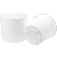 Кашпо Idea Сланец со вставкой М3201 (белый)