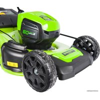 Газонокосилка Greenworks GD60LM46SP (с 1-м АКБ 4 Ah)