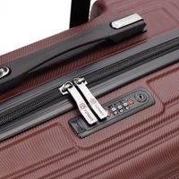 Чемодан Torber Onego T2081BL (бордовый)