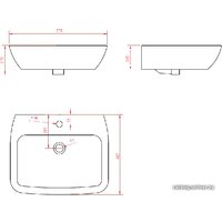 Умывальник BelBagno Lago BB128L