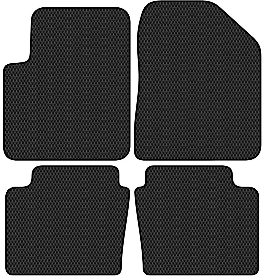 

Комплект ковриков для авто Alicosta Nissan Teana I (седан / J31) 2002 - 2008 (черный, ромб)