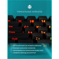 Клавиатура IO by Red Square Type 68 Magnetic g3ms Magnetite Ice (черный)