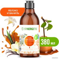  Synergetic Натуральный гель для душа Карамельное яблоко и ваниль 380 мл
