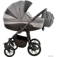 Универсальная коляска Indigo Duo (2 в 1, In 07, черный)