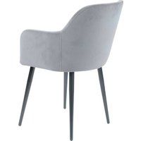 Стул с подлокотниками Mara Эмеральд (2 шт, серый)